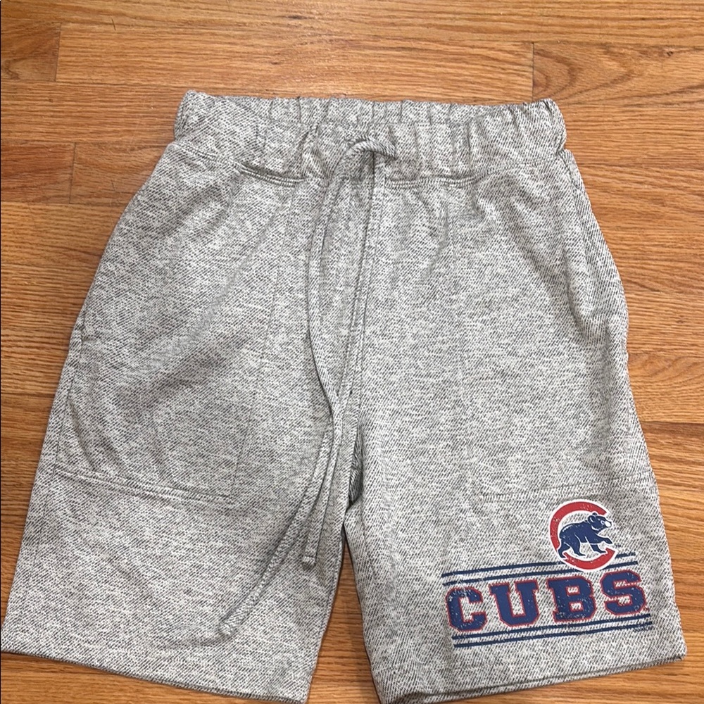 Chicago Cubs Mens Gray Shorts